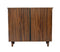 DeckUp Bei 2-Door Shoe Rack with Wooden Legs