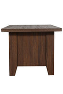 DeckUp Bei Engineered Wood Coffee Table (Walnut, Matte Finish)
