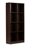 DeckUp Meritus-L Book Engineered Wood Book Shelf / Display and Storage Unit (Dark Wenge, Matte Finish)
