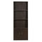 DeckUp Athena Engineered Wood Book Shelf and Display Unit (Dark Wenge, Matte Finish)