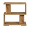 DeckUp Plank Siena Engineered Wood Bed Side Table and End Table (Wotan Oak)