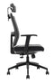 Deckup Apollo High Back Executive Mesh Office Chair (Black, BIFMA Certified, 3 Years Warranty)