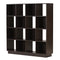 DeckUp Apollo Engineered Wood Book Shelf and Display Unit (Dark Wenge, Matte Finish)