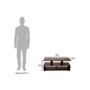 DeckUp Lexis Engineered Wood TV Unit (Dark Wenge, Matte Finish)