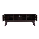 DeckUp Reno TV Stand and Home Entertainment Unit (Dark Wenge, Matte Finish)