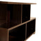 DeckUp Lexis Engineered Wood Coffee Table (Dark Wenge, Matte Finish)