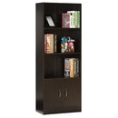 DeckUp Athena Engineered Wood Book Shelf and Display Unit (Dark Wenge, Matte Finish)