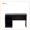 DeckUp Uniti Engineered Wood Office Table And Study Desk (Dark Wenge, Matte Finish)