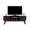 DeckUp Reno TV Stand and Home Entertainment Unit (Dark Wenge, Matte Finish)