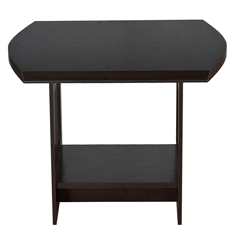 DeckUp Muvo-S Engineered Wood Coffee Table (Dark Wenge, Matte Finish)