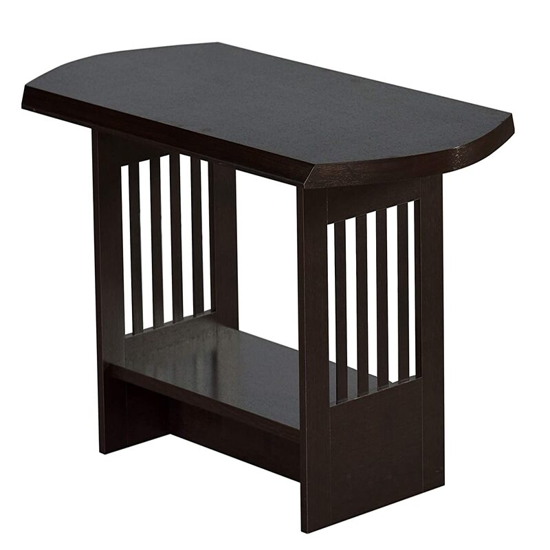 DeckUp Muvo-S Engineered Wood Coffee Table (Dark Wenge, Matte Finish)
