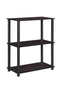 DeckUp BS6030A Tube-N-Turn Storage Unit and Book Shelf (Dark Wenge, Engineered Wood)