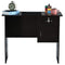 DeckUp Cannes Engineered Wood Study Desk and Office Table (Dark Wenge, Matte Finish)