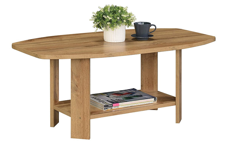 DeckUp Plank Dusun Engineered Wood Coffee Table (Wotan Oak)