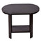 DeckUp Aries Engineered Wood Coffee Table (Dark Wenge, Melamine Laminate)