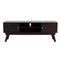 DeckUp Reno TV Stand and Home Entertainment Unit (Dark Wenge, Matte Finish)
