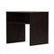 DeckUp Lexis Engineered Wood Bed Side Table and End Table (Dark Wenge, Matte Finish)