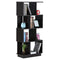 DeckUp Iris 4-Shelf Engineered Wood Book Shelf and Display Unit (Dark Wenge, Matte Finish)