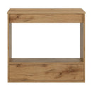 DeckUp Plank Engineered Wood Office Table and Study desk (Wotan Oak)