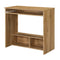 DeckUp Plank Bonton Engineered Wood Office Table and Study Desk (Wotan Oak)