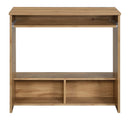 DeckUp Plank Engineered Wood Office Table and Study desk (Wotan Oak)