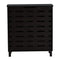 DeckUp Meritus-L 2-Door Engineered Wood Shoe Rack (Dark Wenge, Matte Finish)