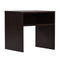 DeckUp Lexis Engineered Wood Bed Side Table and End Table (Dark Wenge, Matte Finish)