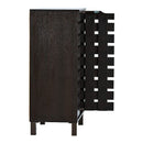 DeckUp Meritus-S 2-Door Engineered Wood Shoe Rack (Dark Wenge, Matte Finish)