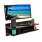 DeckUp Auch-S Engineered Wood Wall TV Unit (Dark Wenge, Melamine Laminate)