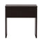 DeckUp Lexis Engineered Wood Bed Side Table and End Table (Dark Wenge, Matte Finish)