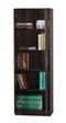 DeckUp Giona Book Shelf and Storage Unit (Dark Wenge, Matte Finish)