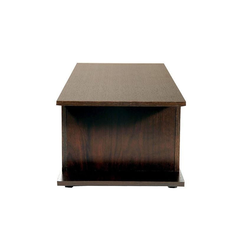 DeckUp Bonton Engineered Wood TV Unit (Dark Wenge, Matte Finish)