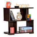 DeckUp Siena Engineered Wood Bed Side Table and End Table (Dark Wenge, Set of 2)