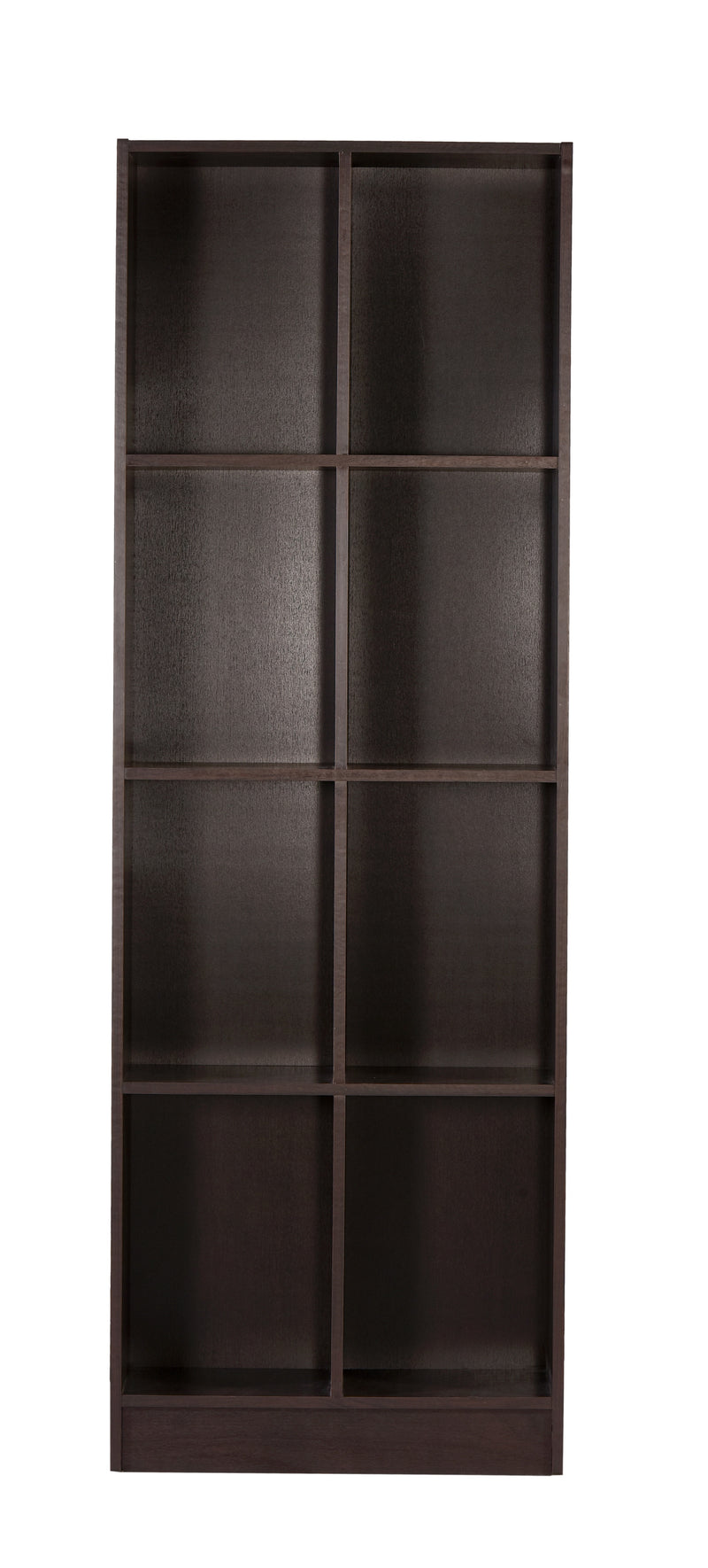 DeckUp Meritus-S Engineered Wood Book Shelf / Display and Storage Unit (Dark Wenge, Matte Finish)