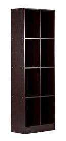 DeckUp Meritus-S Engineered Wood Book Shelf / Display and Storage Unit (Dark Wenge, Matte Finish)
