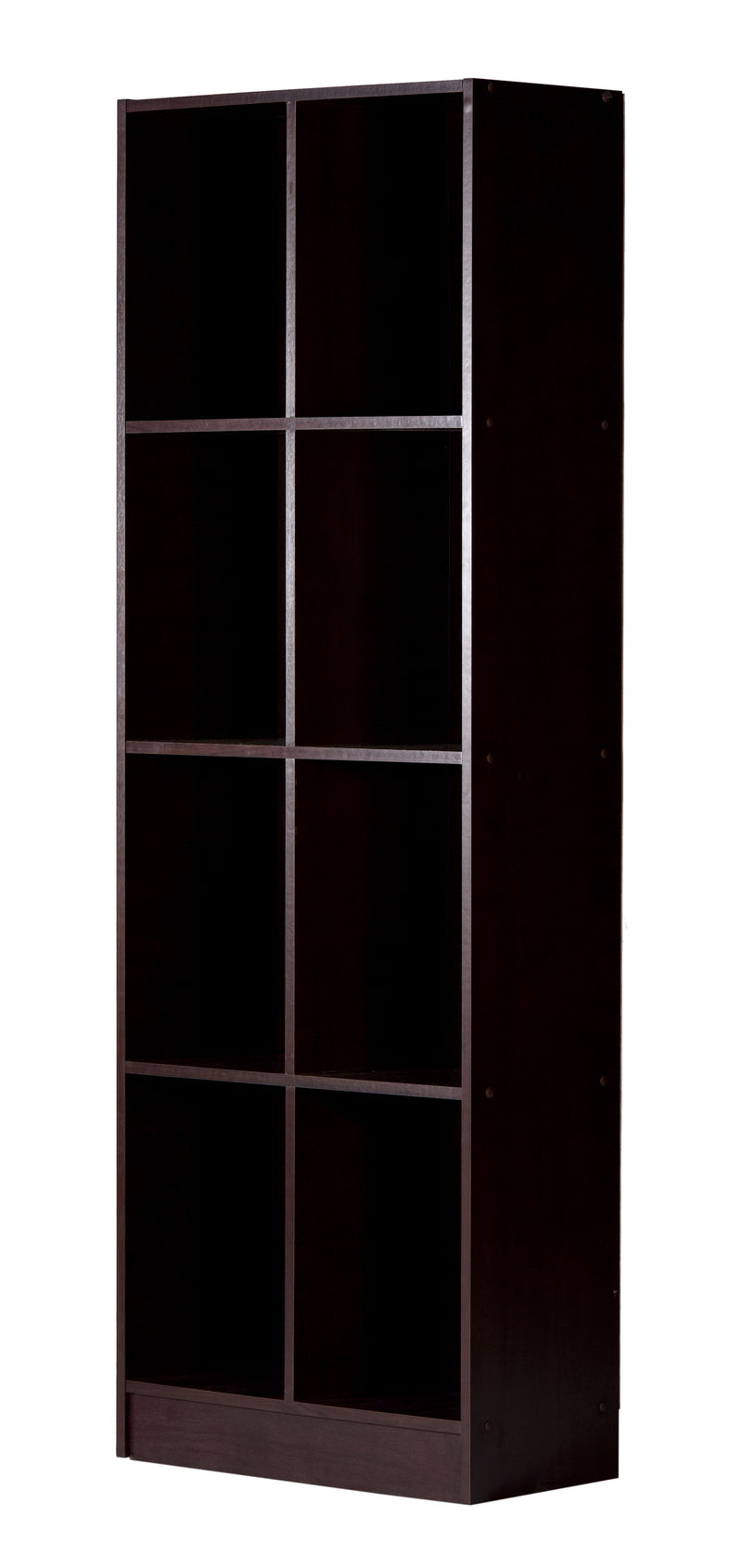 DeckUp Meritus-S Engineered Wood Book Shelf / Display and Storage Unit (Dark Wenge, Matte Finish)
