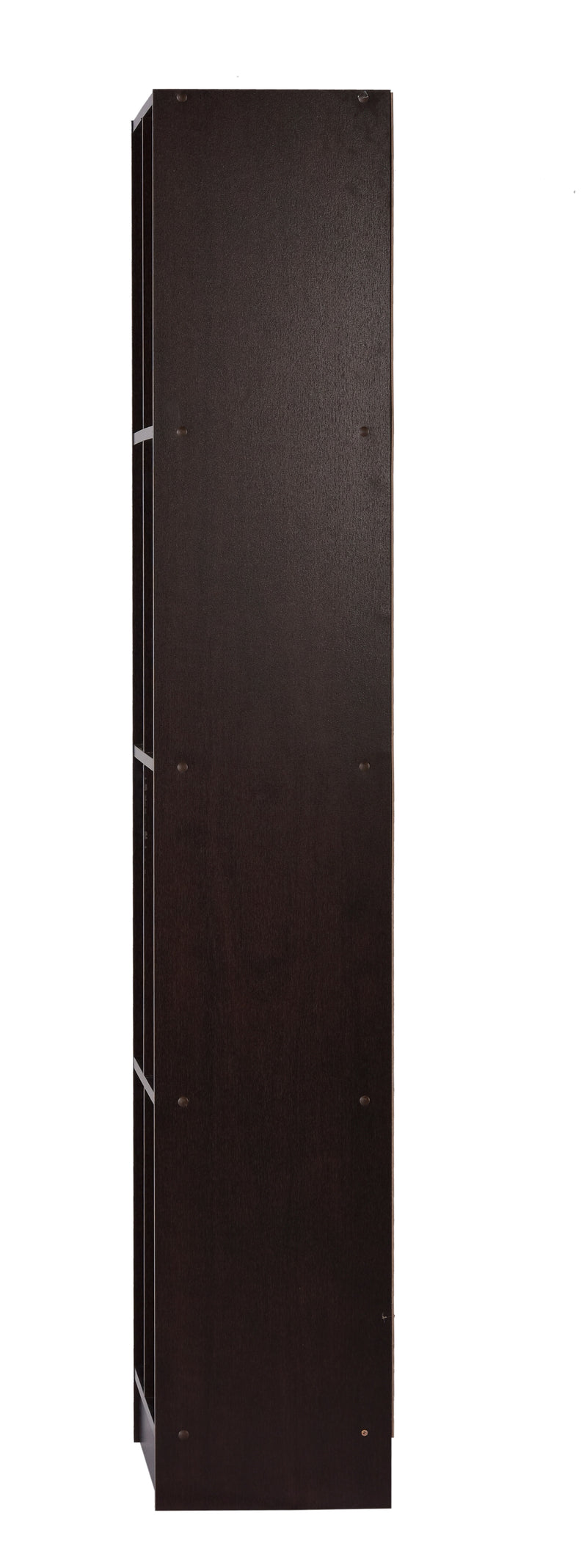 DeckUp Meritus-S Engineered Wood Book Shelf / Display and Storage Unit (Dark Wenge, Matte Finish)