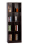 DeckUp Meritus-S Engineered Wood Book Shelf / Display and Storage Unit (Dark Wenge, Matte Finish)