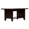 DeckUp Bei Engineered Wood Coffee Table (Dark Wenge, Matte Finish)