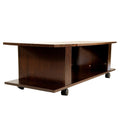 DeckUp Bonton Engineered Wood Coffee Table / Centre Table (Dark Wenge, Matte)