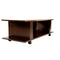 DeckUp Bonton Engineered Wood Coffee Table / Centre Table (Dark Wenge, Matte)