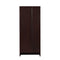 DeckUp Minang Engineered Wood  Display Unit and Book Shelf (Dark Wenge, Matte Finish)