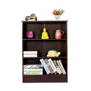 DeckUp Dusun Book Shelf and Storage Unit (Dark Wenge, Matte Finish)