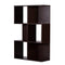 DeckUp Siena Engineered Wood  Display Unit and Book Shelft (Dark Wenge, Matte Finish)