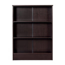 DeckUp Dusun Book Shelf and Storage Unit (Dark Wenge, Matte Finish)