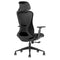 Deckup Athena High Back Executive Mesh Office Chair (Black, BIFMA Certified,3 Years Warranty)